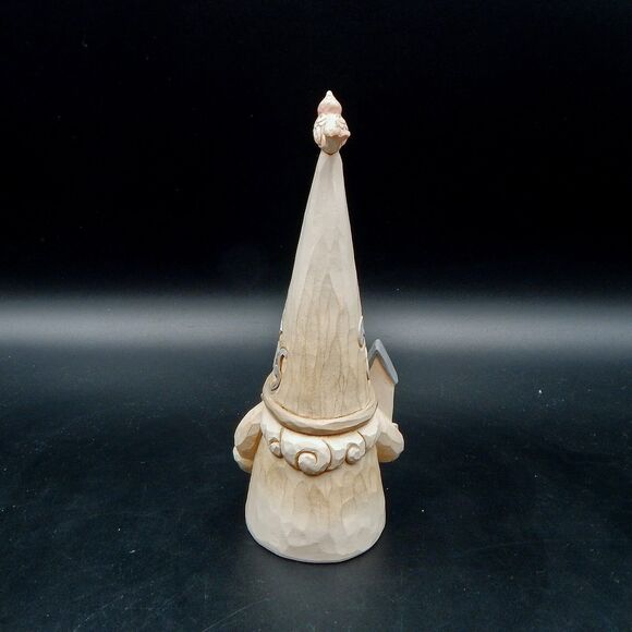 Jim Shore Heartwood Creek Gnome Tweet Gnome 2021 Bird House Enesco 6008866 - Picture 3 of 9